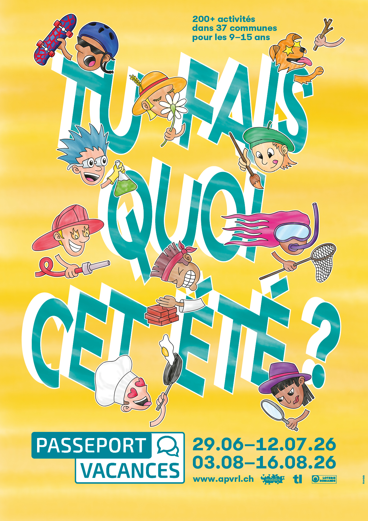 Passeport vacances Région Lausannoise Édition 2026